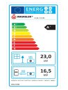 Wamsler wasserführender Holzherd K 148 CL Edelstahl links