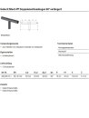 Silent-PP Doppelanschlussbogen 90 Grad  verlänger d50/46