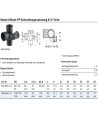 Silent-PP Schachtbogenabzweig 87,5 Grad  links d90/75/90