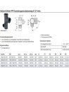 Silent-PP Kombiabzweig 87,5 Grad links  d110/90/50